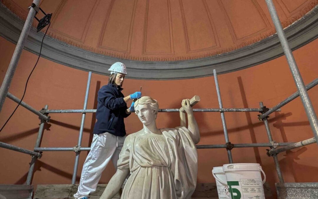 Palazzo Reale Napoli. Avviato il restauro della Fontana della Fortuna