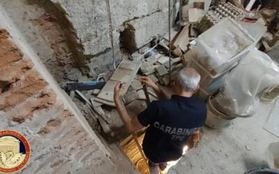 Scavi clandestini a Napoli, scoperta una chiesa medievale